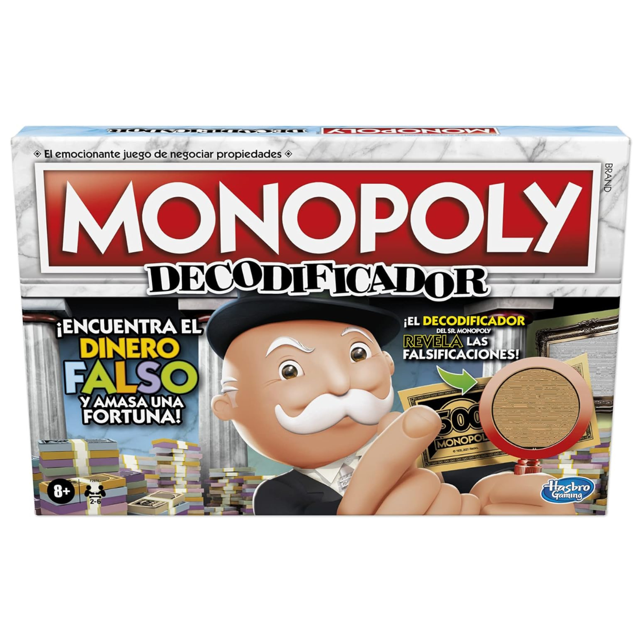 Monopoly Decodificador juego de mesa