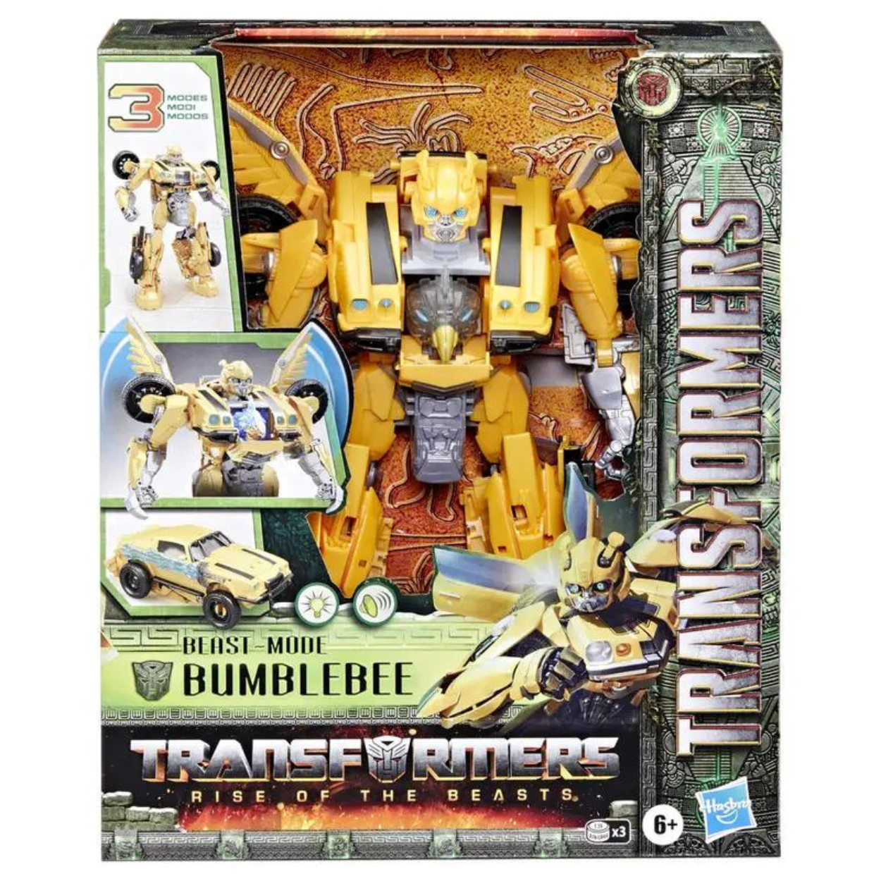 Transformers Rise of the Beats BumbleBee Figura de acción transformable