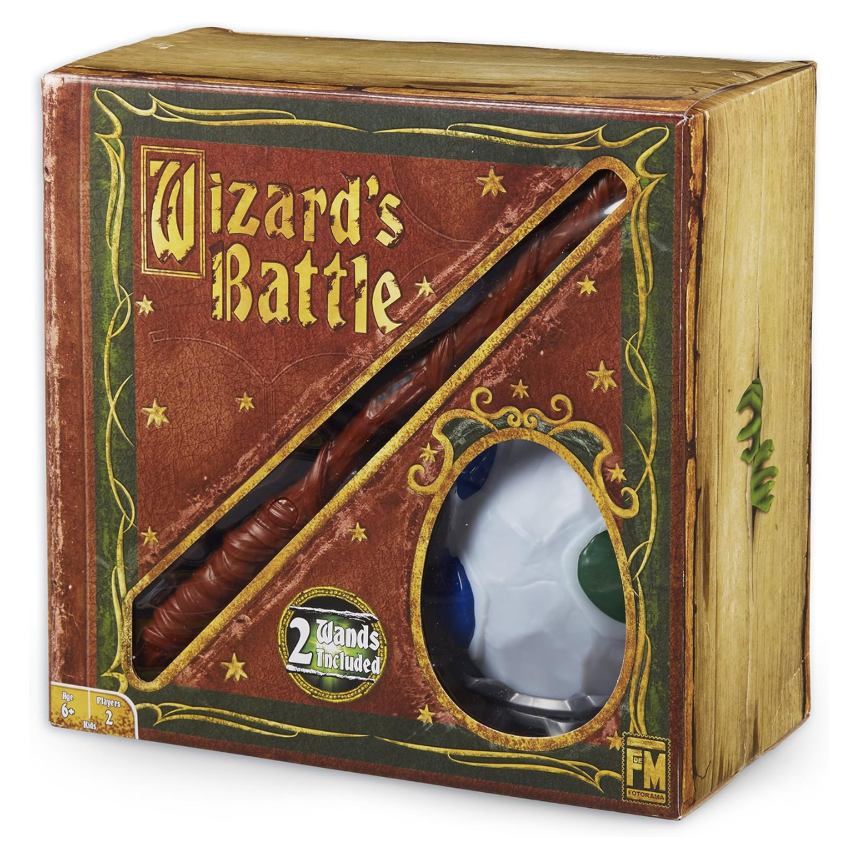 Juego Batalla De Magos Con Dos Varitas Mágicas