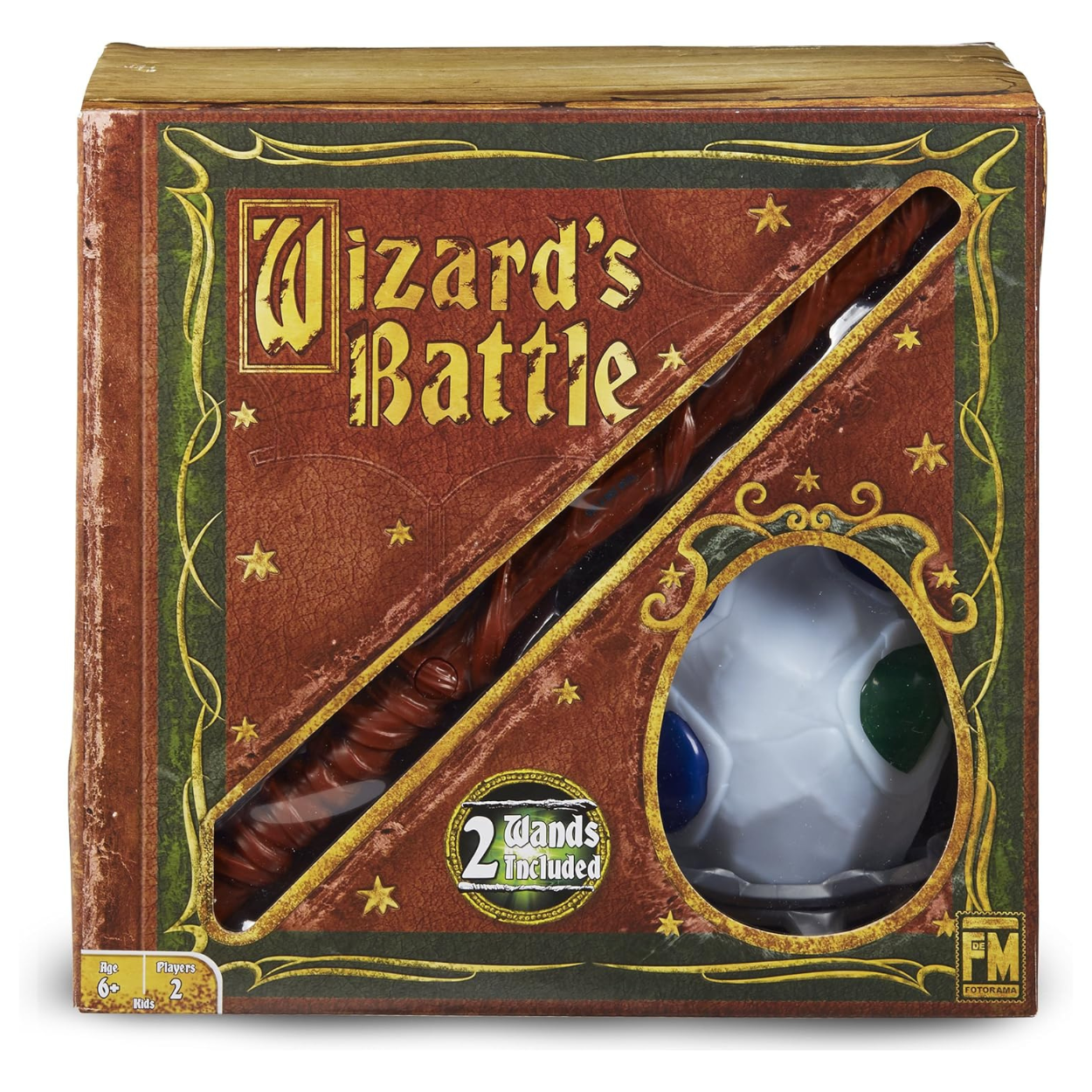 Juego Batalla De Magos Con Dos Varitas Mágicas