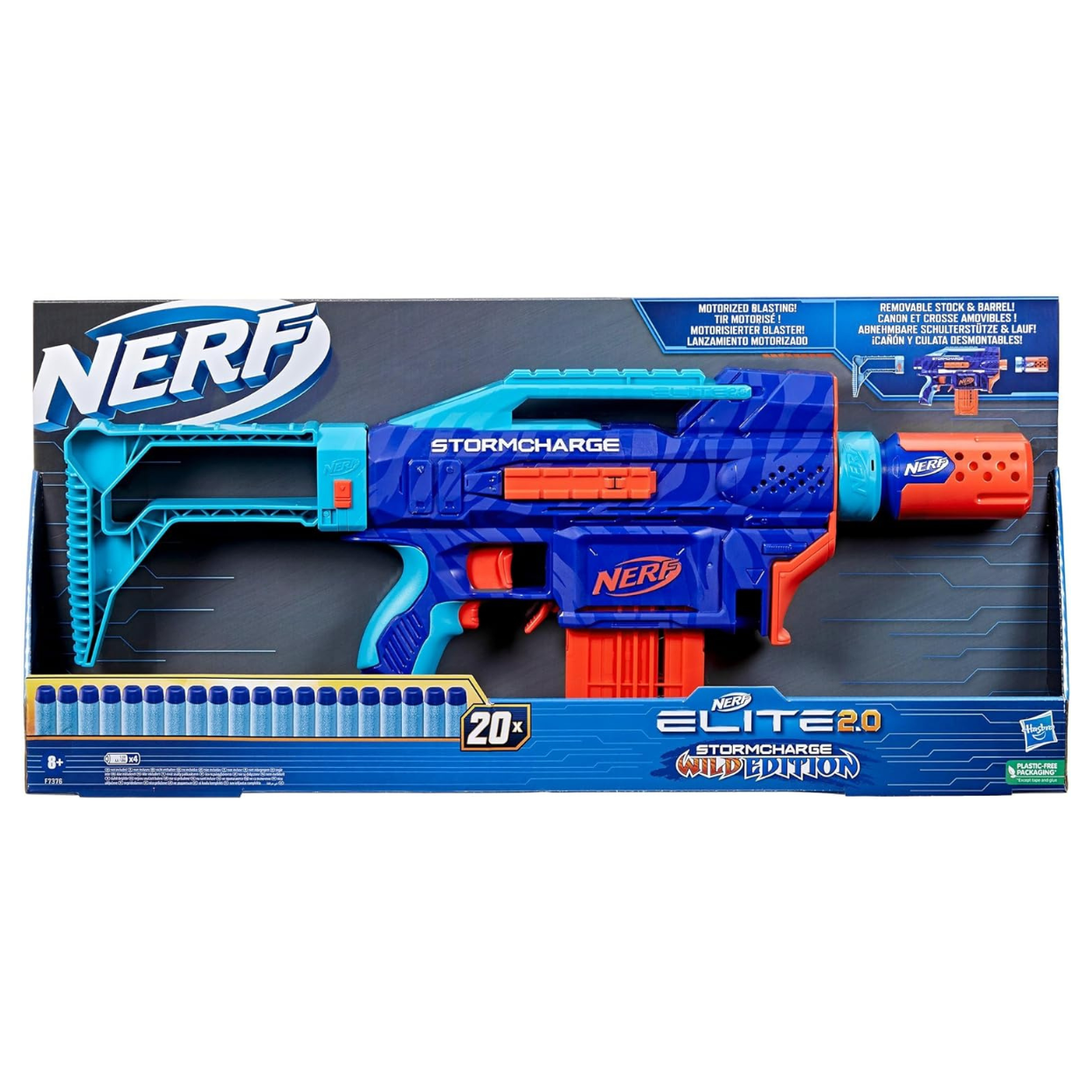 NERF ELITE 2.0 STORMCHARGE WILD EDITION