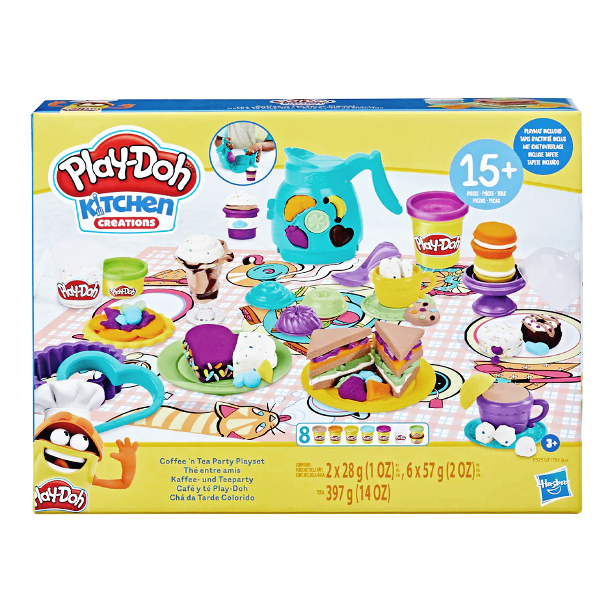 Play Doh Set de Fiesta de Té y Café