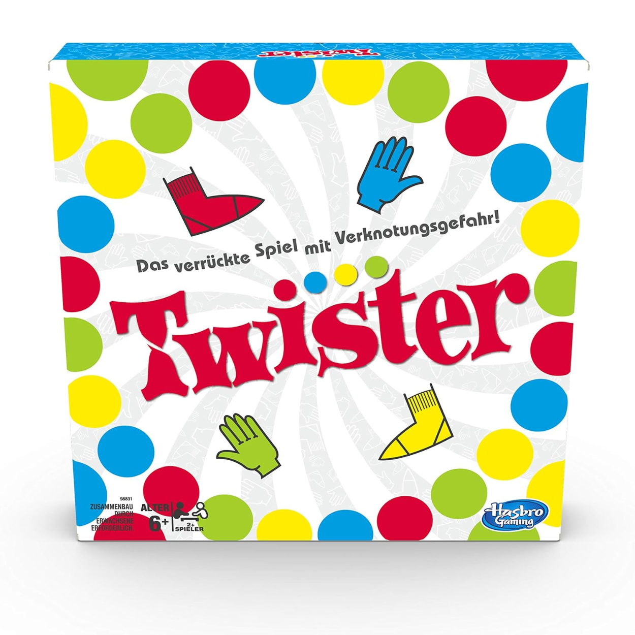 Twister el juego clásico de Hasbro