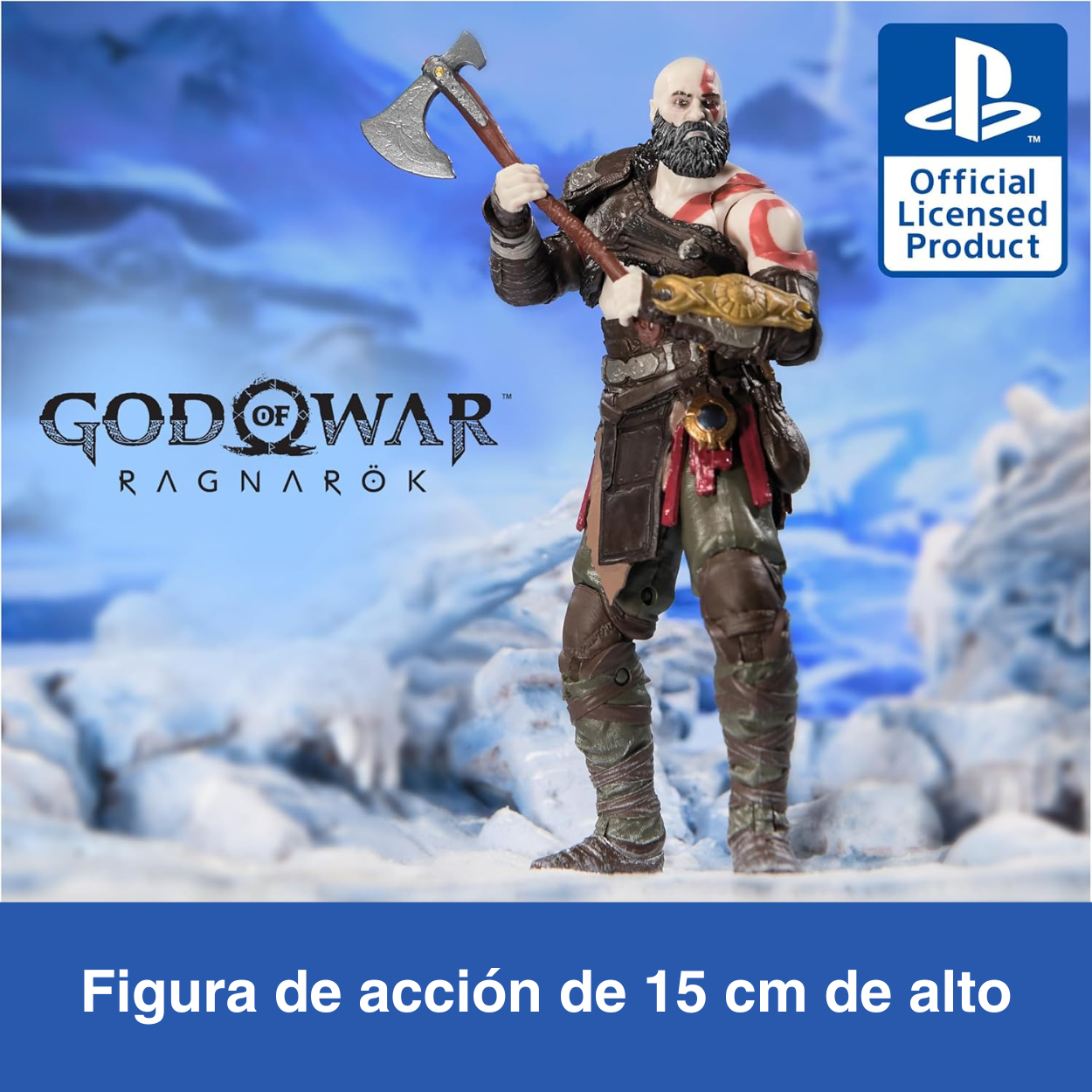 God Of War Ragnarok Kratos Figura de acción Spin Master