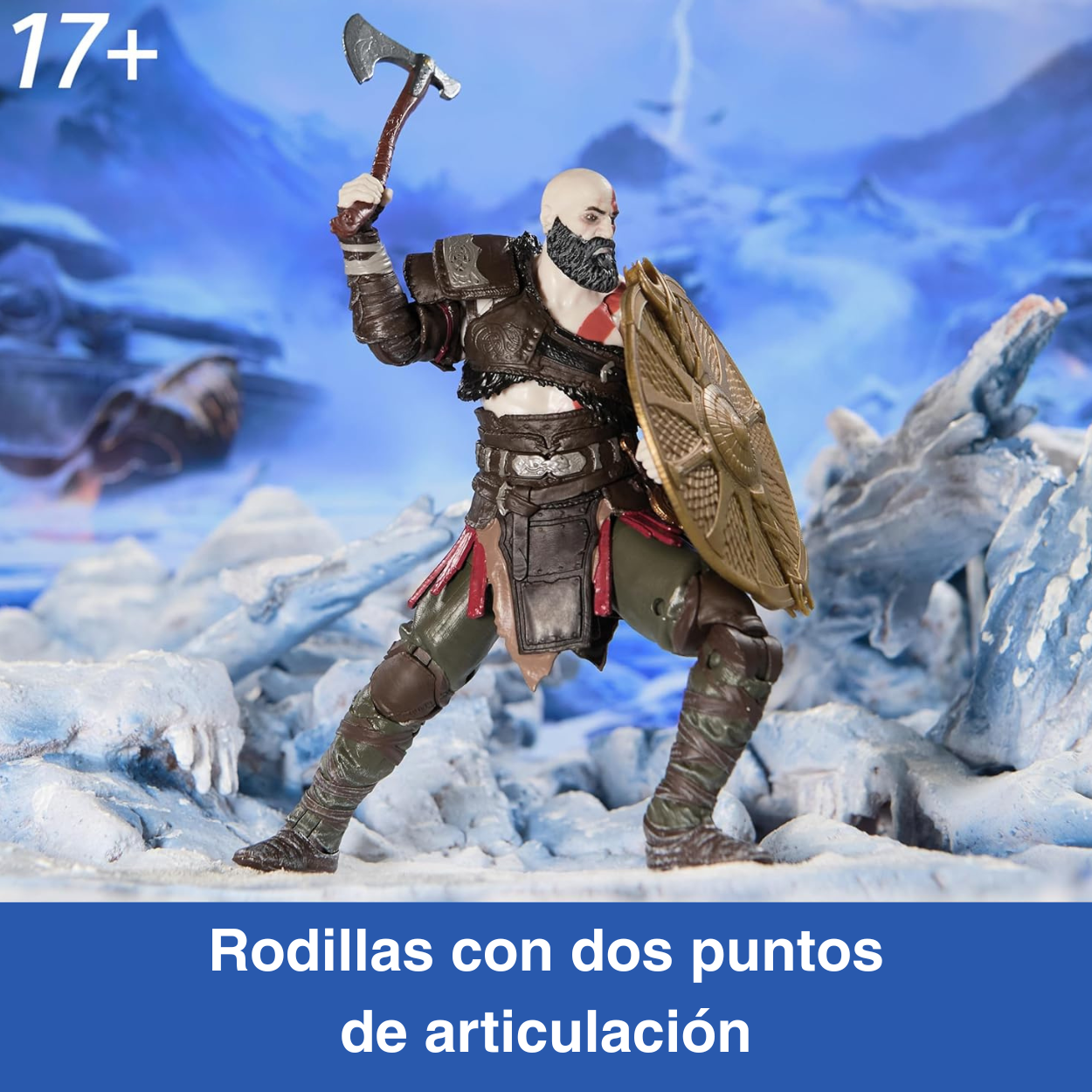 God Of War Ragnarok Kratos Figura de acción Spin Master