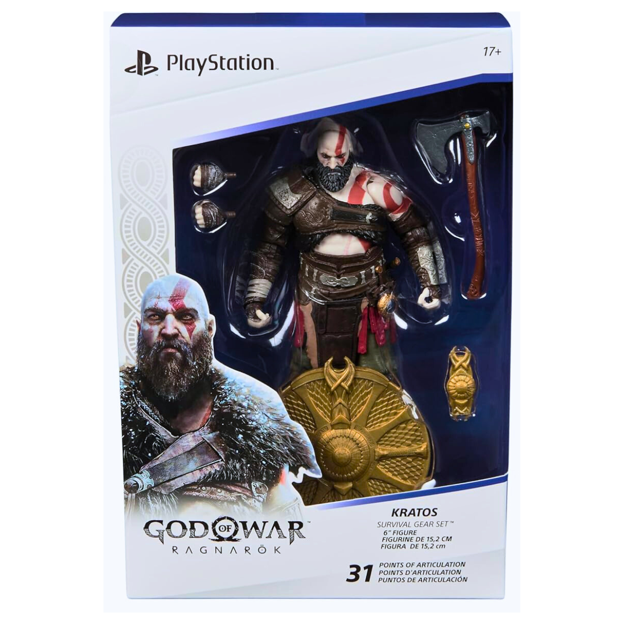 God Of War Ragnarok Kratos Figura de acción Spin Master