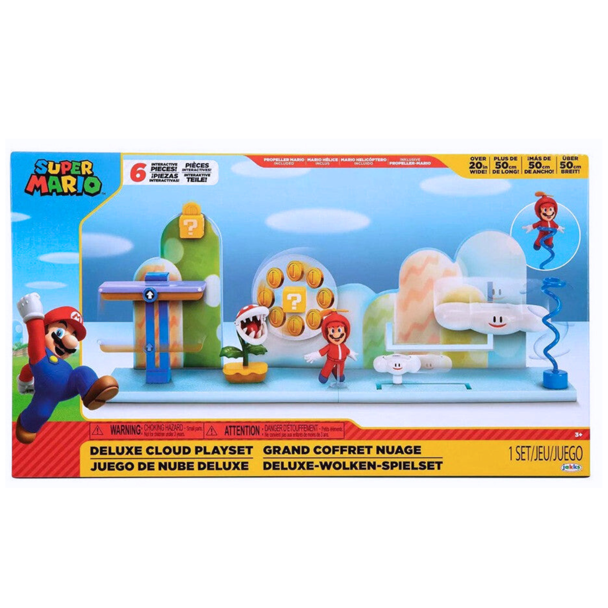 Super Mario Juego de Nube de Lujo diorama