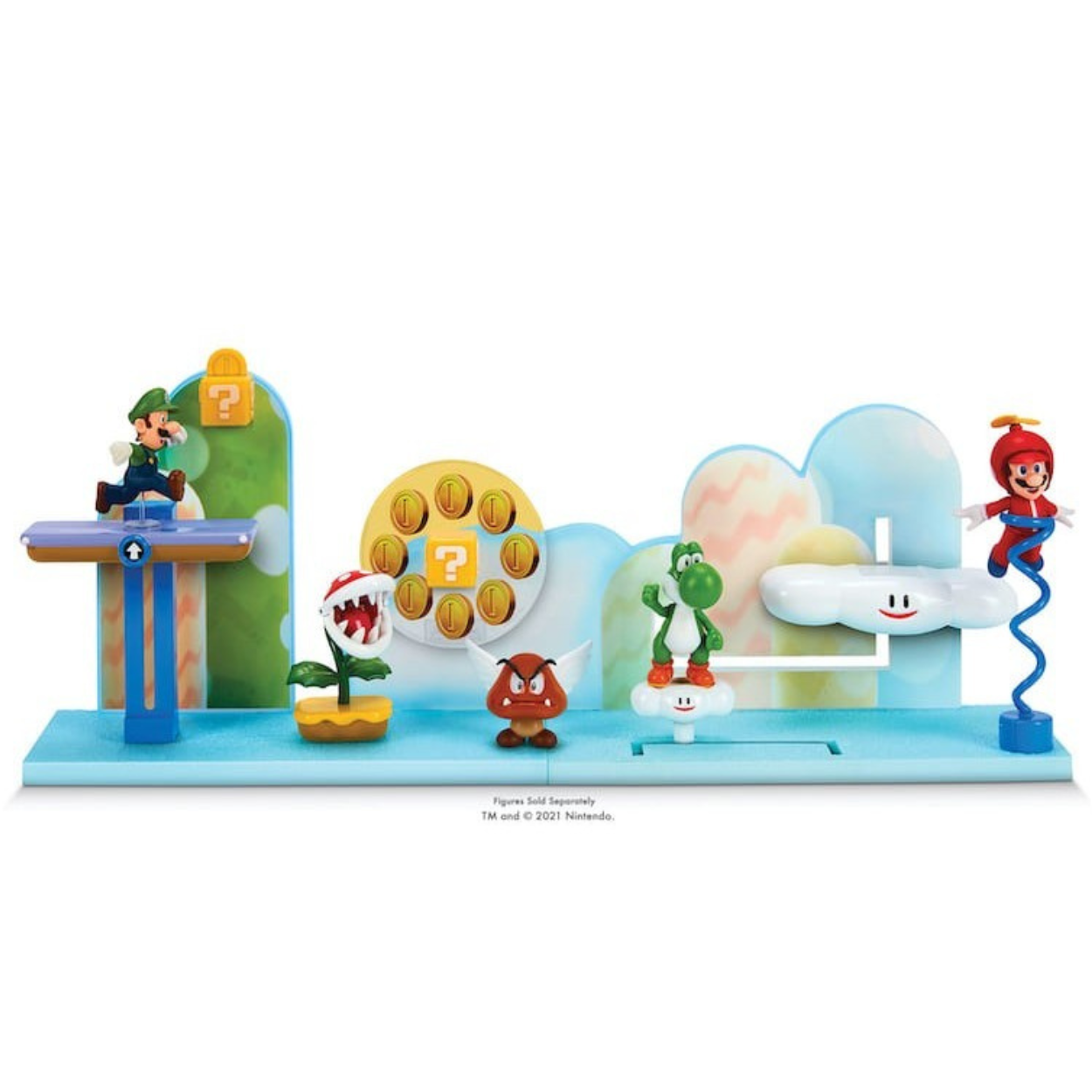 Super Mario Juego de Nube de Lujo diorama