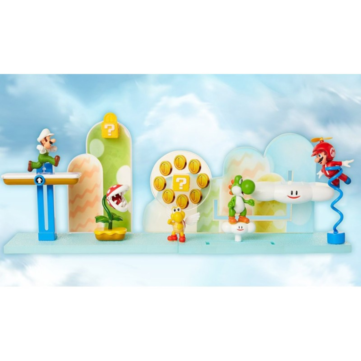 Super Mario Juego de Nube de Lujo diorama