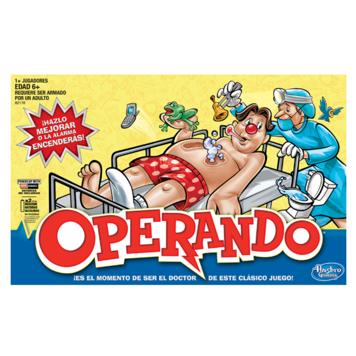 Operando Juego de Mesa de Hasbro Gaming