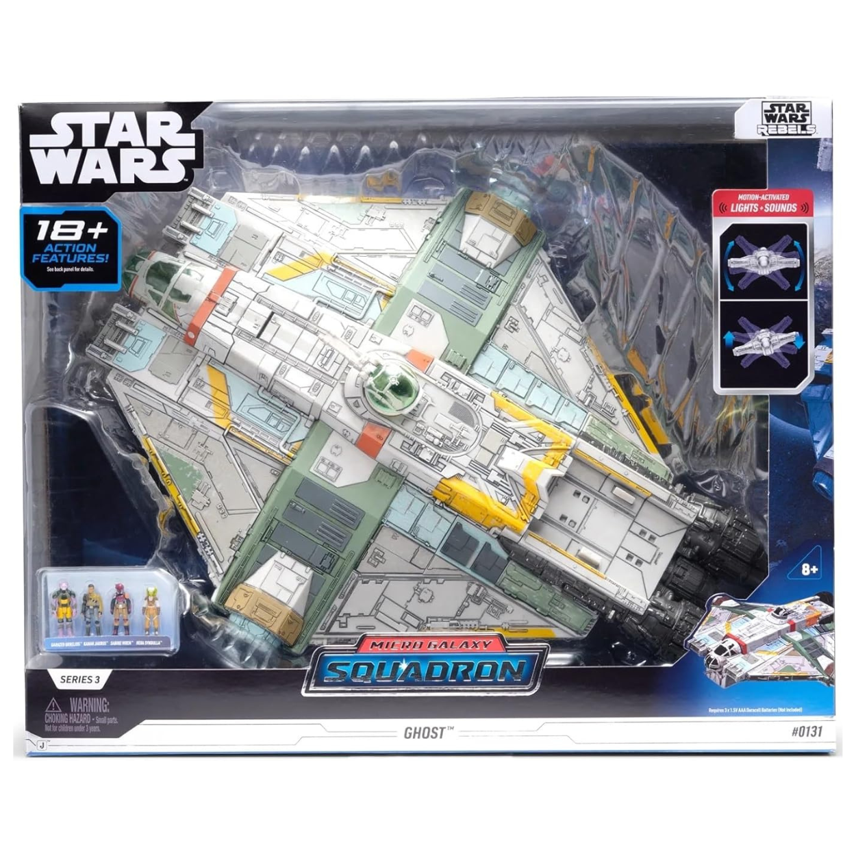 Star Wars Micro Galaxy Squadron Nave The Ghost SW Rebels