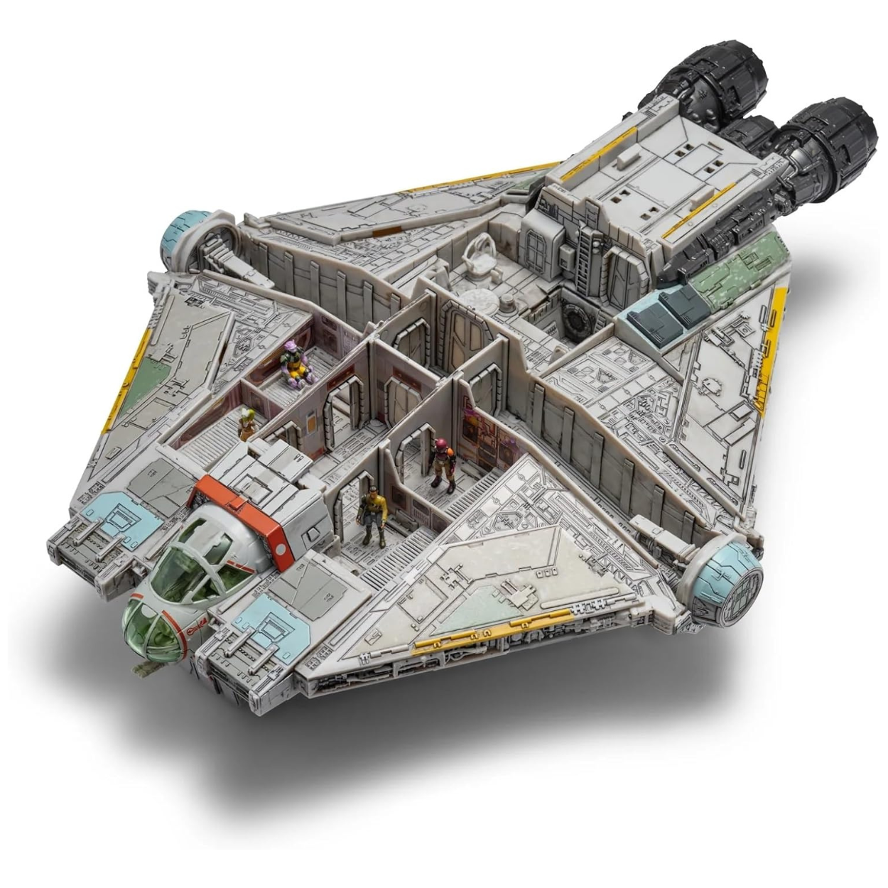 Star Wars Micro Galaxy Squadron Nave The Ghost SW Rebels