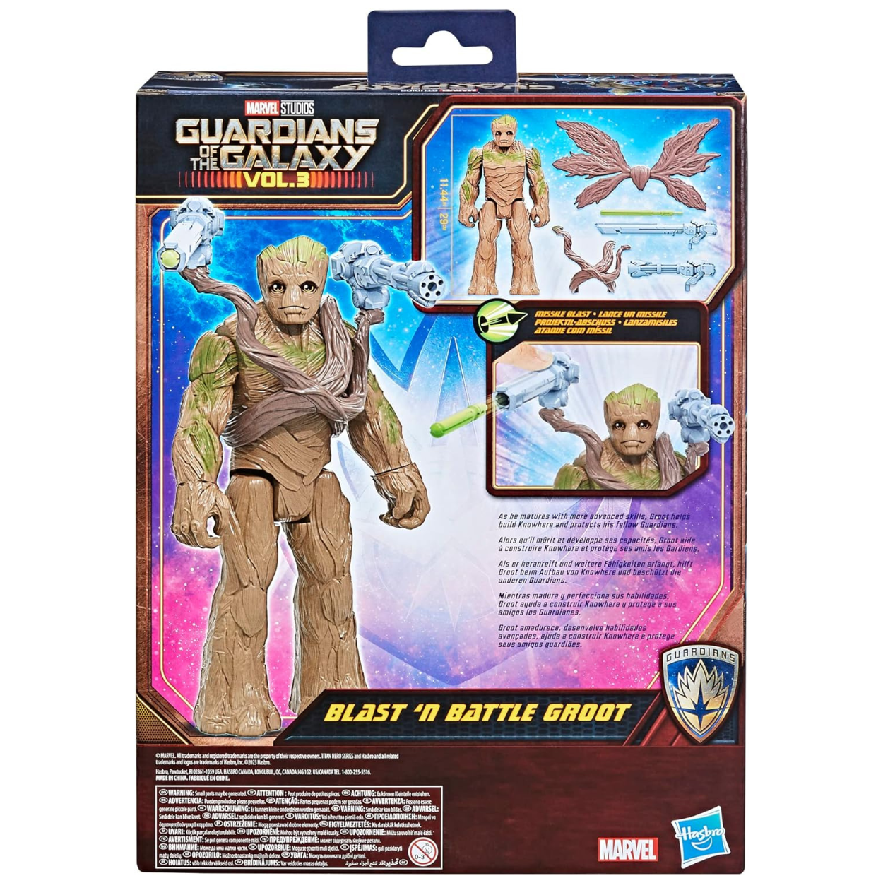 Marvel Guardians Of The Galaxy Prime Groot Figura de Acción.