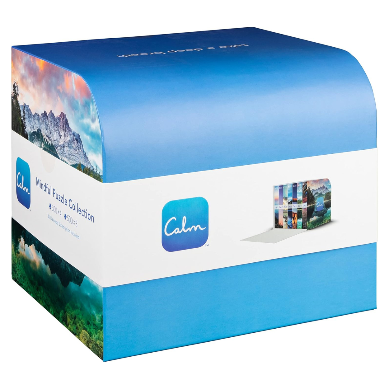 Rompecabezas Calm Set con siete rompecabezas