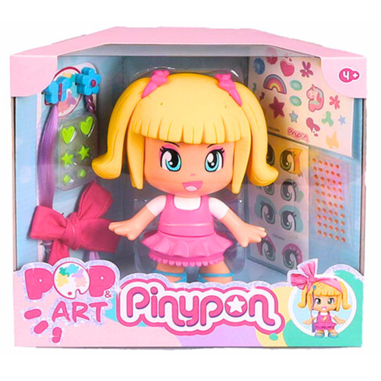 Pinypon Pop Art Muñeca para Decorar Famosa