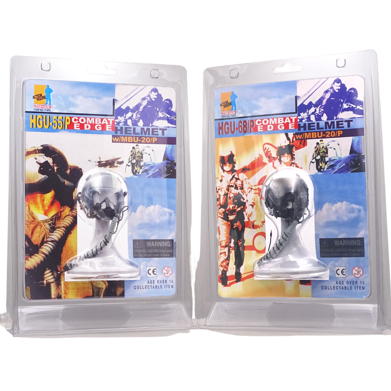 Cascos de piloto de combate Réplica de colección a escala 1:6