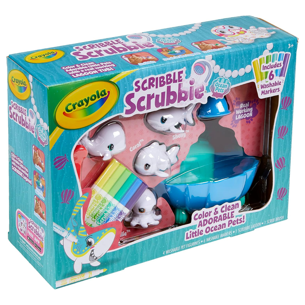 Crayola Scribble Scrubbie Garabatos Exploradores del Oceano