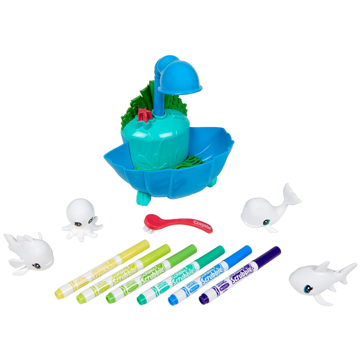 Crayola Scribble Scrubbie Garabatos Exploradores del Oceano