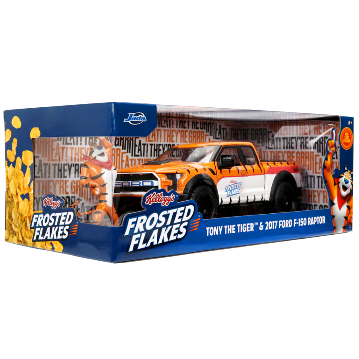 Jada Tigre Toño y Zucaritas Ford F150 Raptor 2017 Escala 1:24