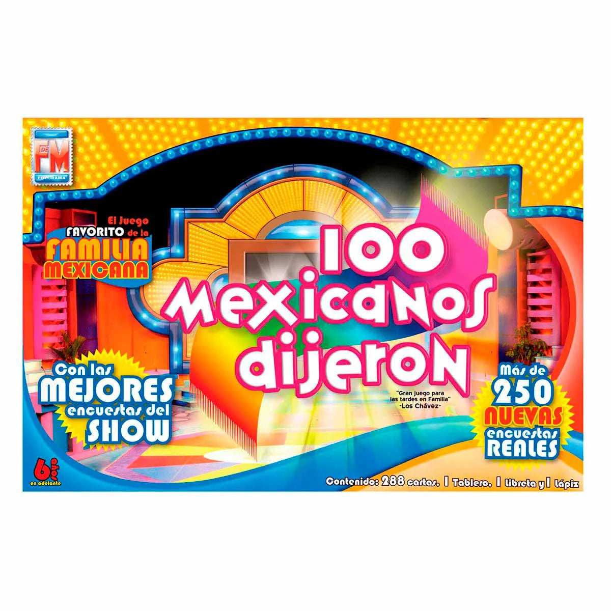 Fotorama 100 Mexicanos Dijeron Juego de Mesa