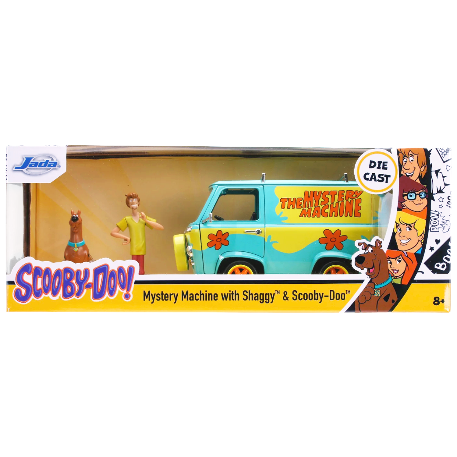 Jada Scooby Doo Mistery Machine con Shaggy y Scooby Doo