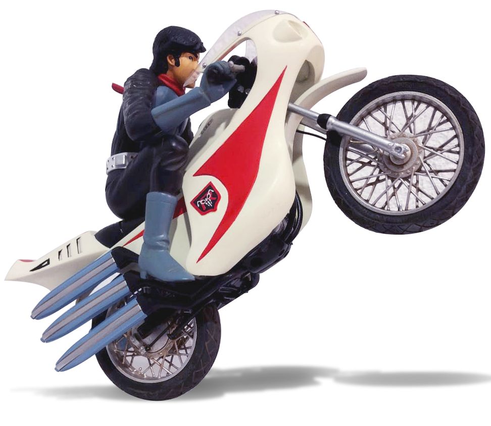 Kamen Rider Takeshi Hongo & Cyclone Ver. 2 escala 1:12.