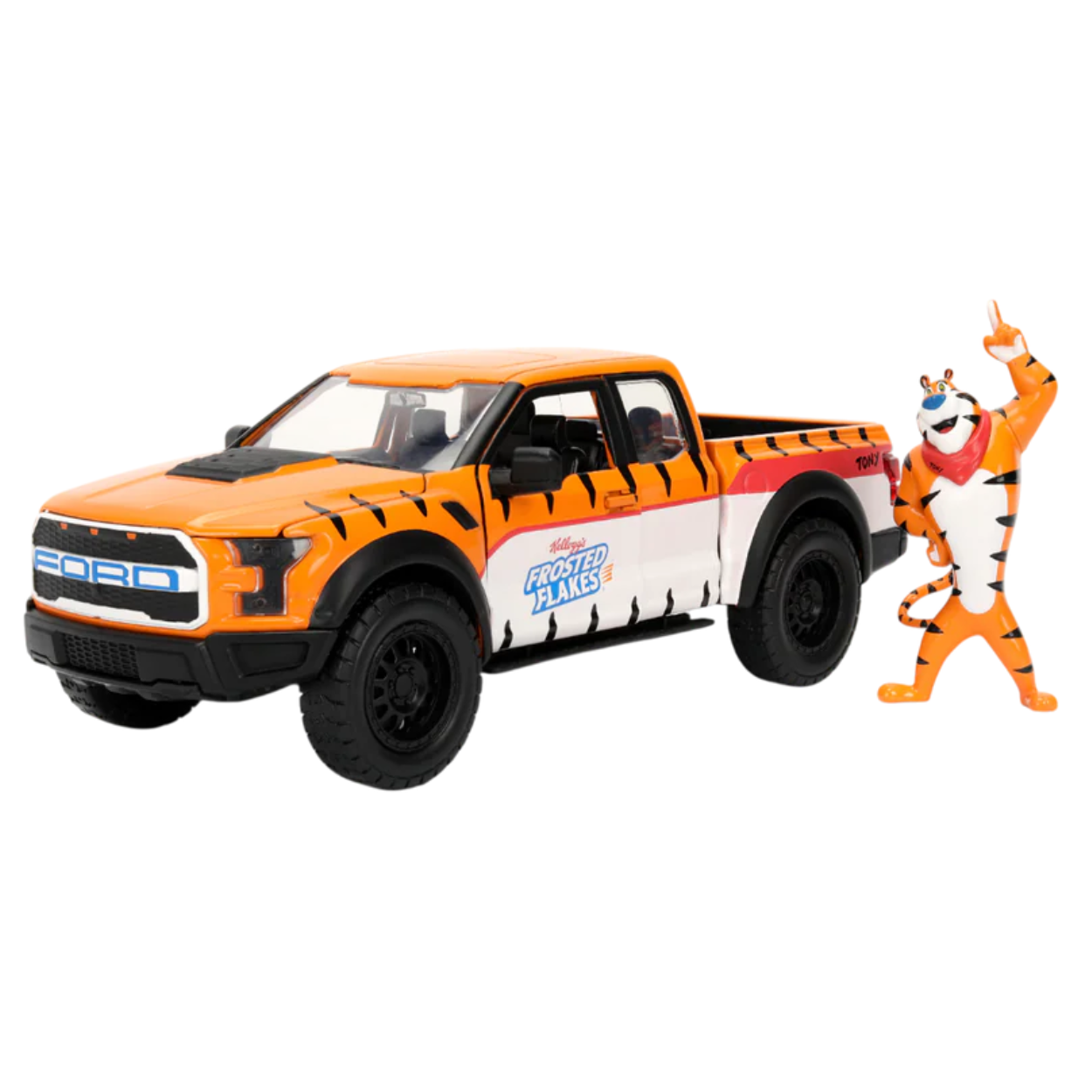 Jada Tigre Toño y Zucaritas Ford F150 Raptor 2017 Escala 1:24