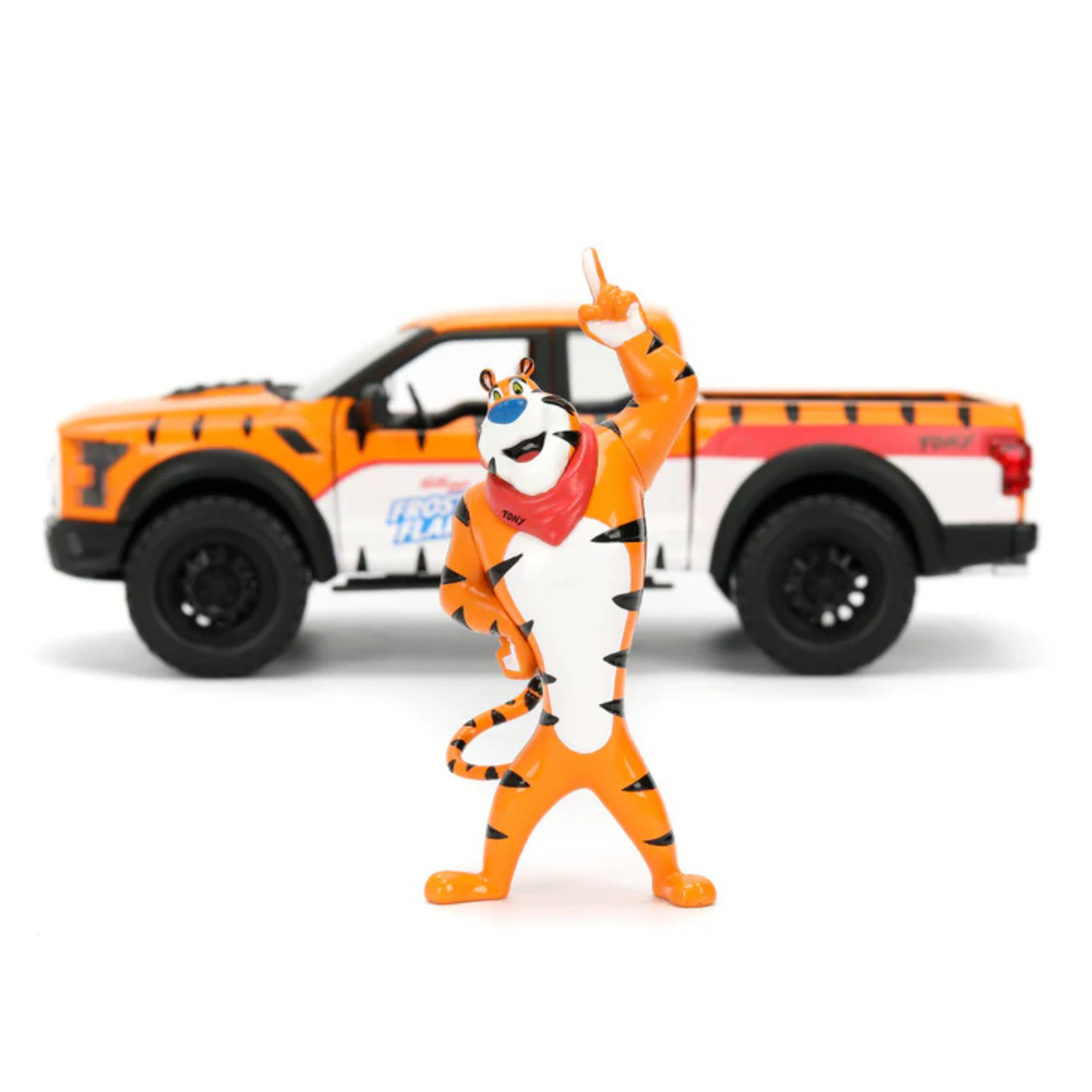 Jada Tigre Toño y Zucaritas Ford F150 Raptor 2017 Escala 1:24