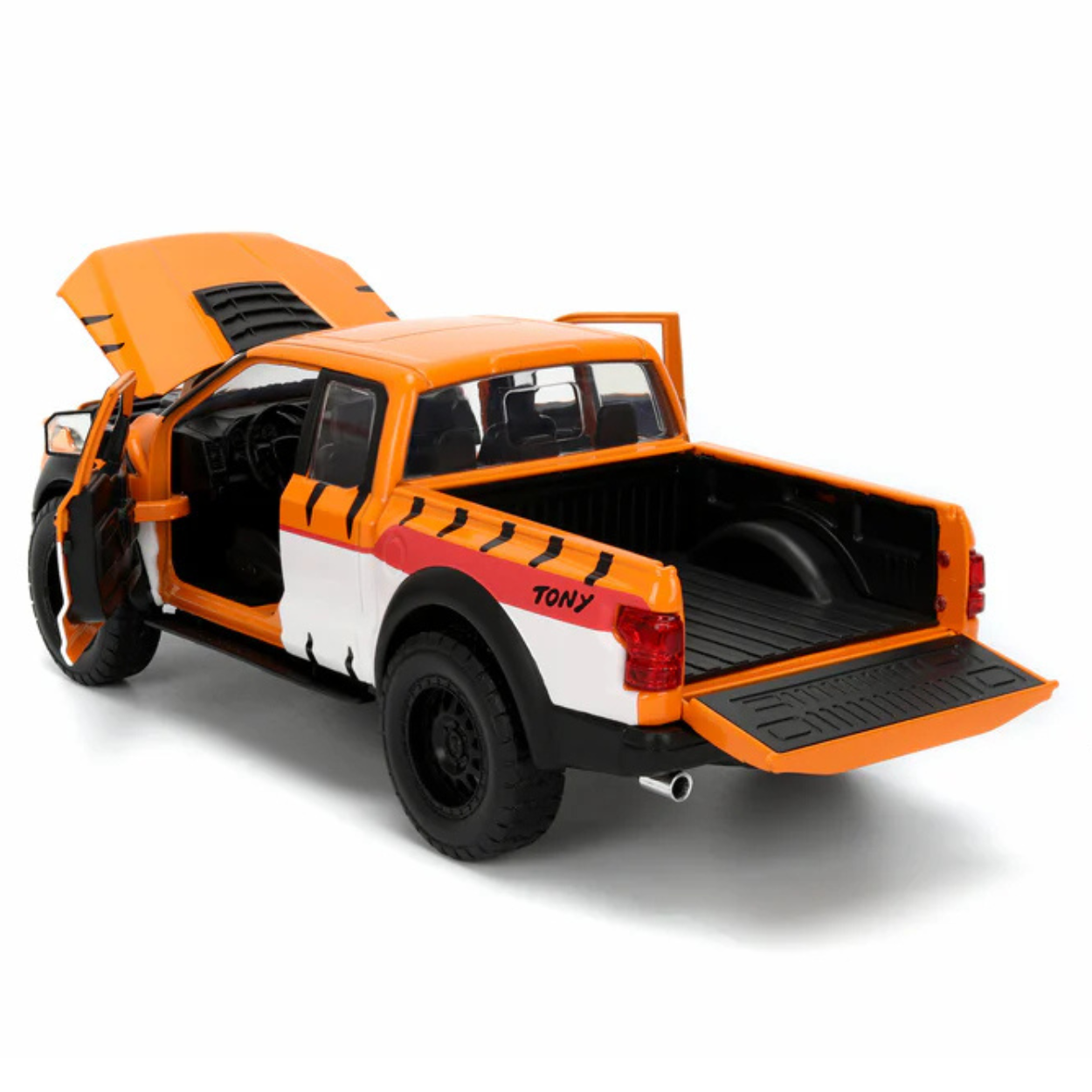 Jada Tigre Toño y Zucaritas Ford F150 Raptor 2017 Escala 1:24