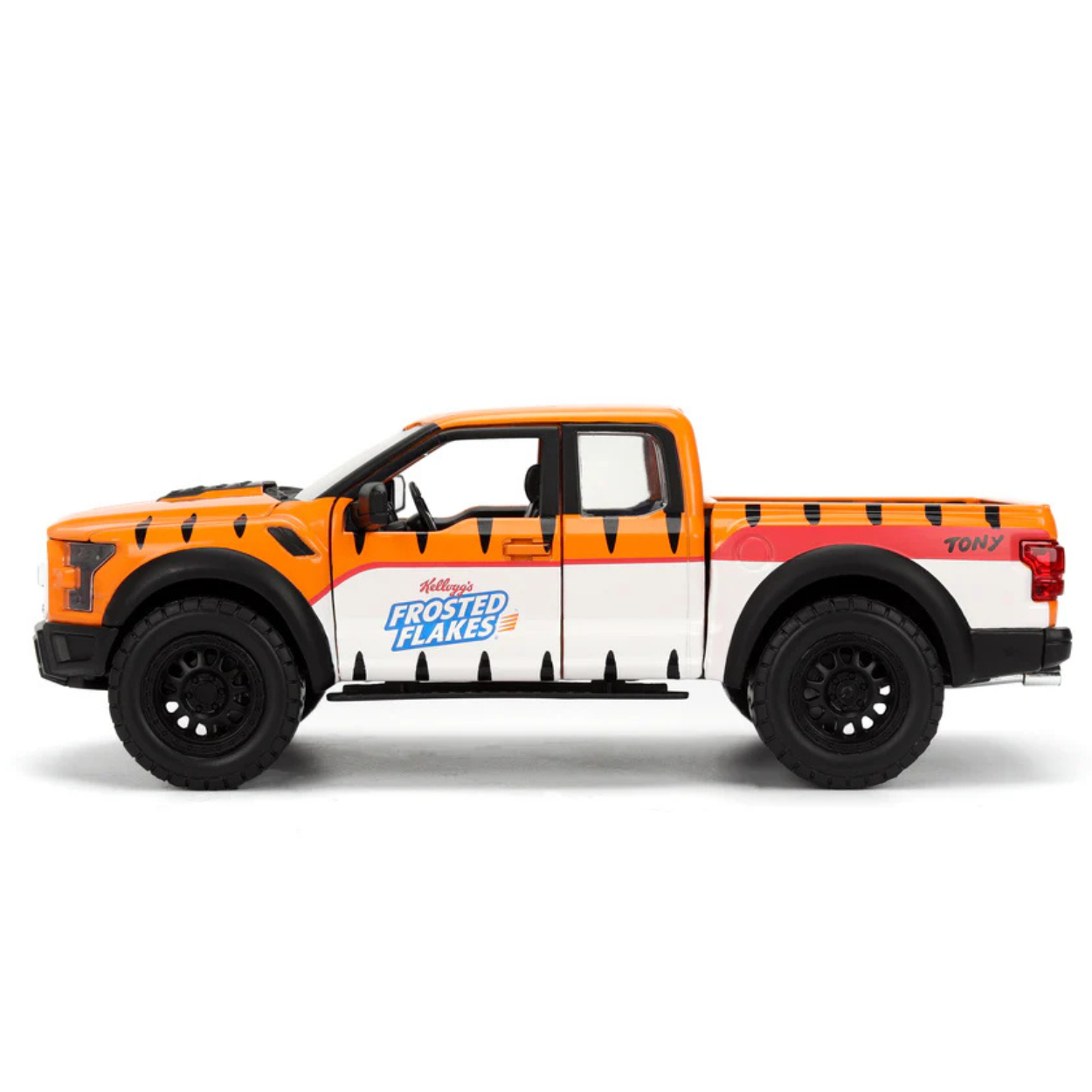 Jada Tigre Toño y Zucaritas Ford F150 Raptor 2017 Escala 1:24