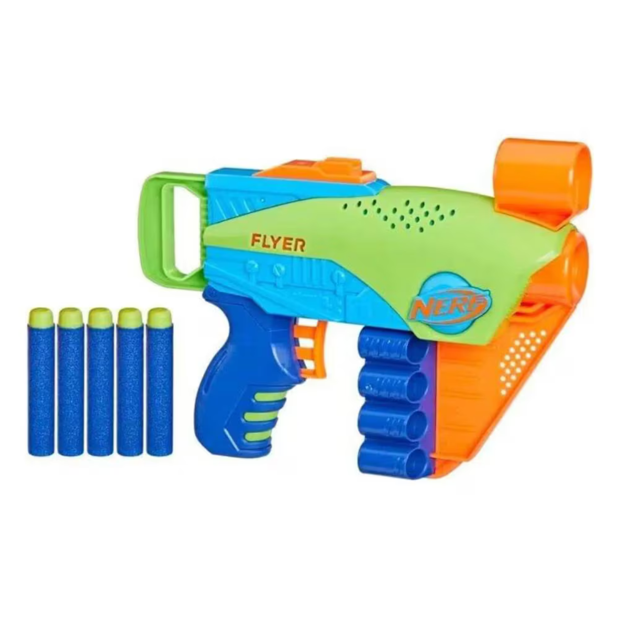Nerf Elite Jr Flyer Lanzador de dardos para niños