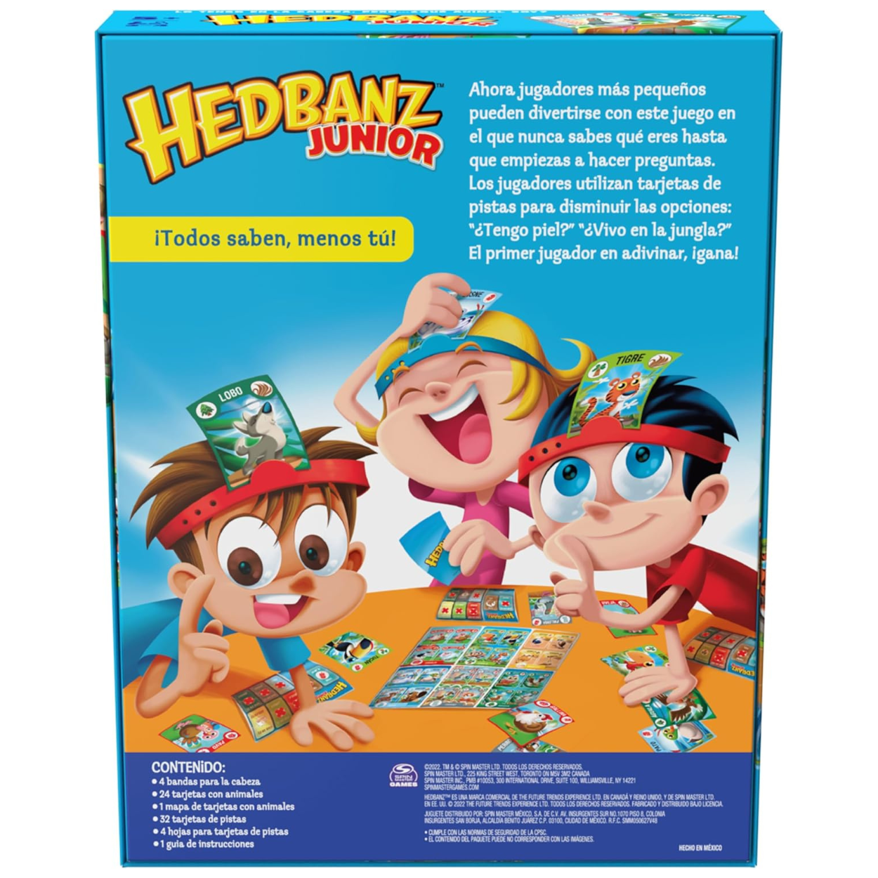 Hedbanz Jr juego de mesa