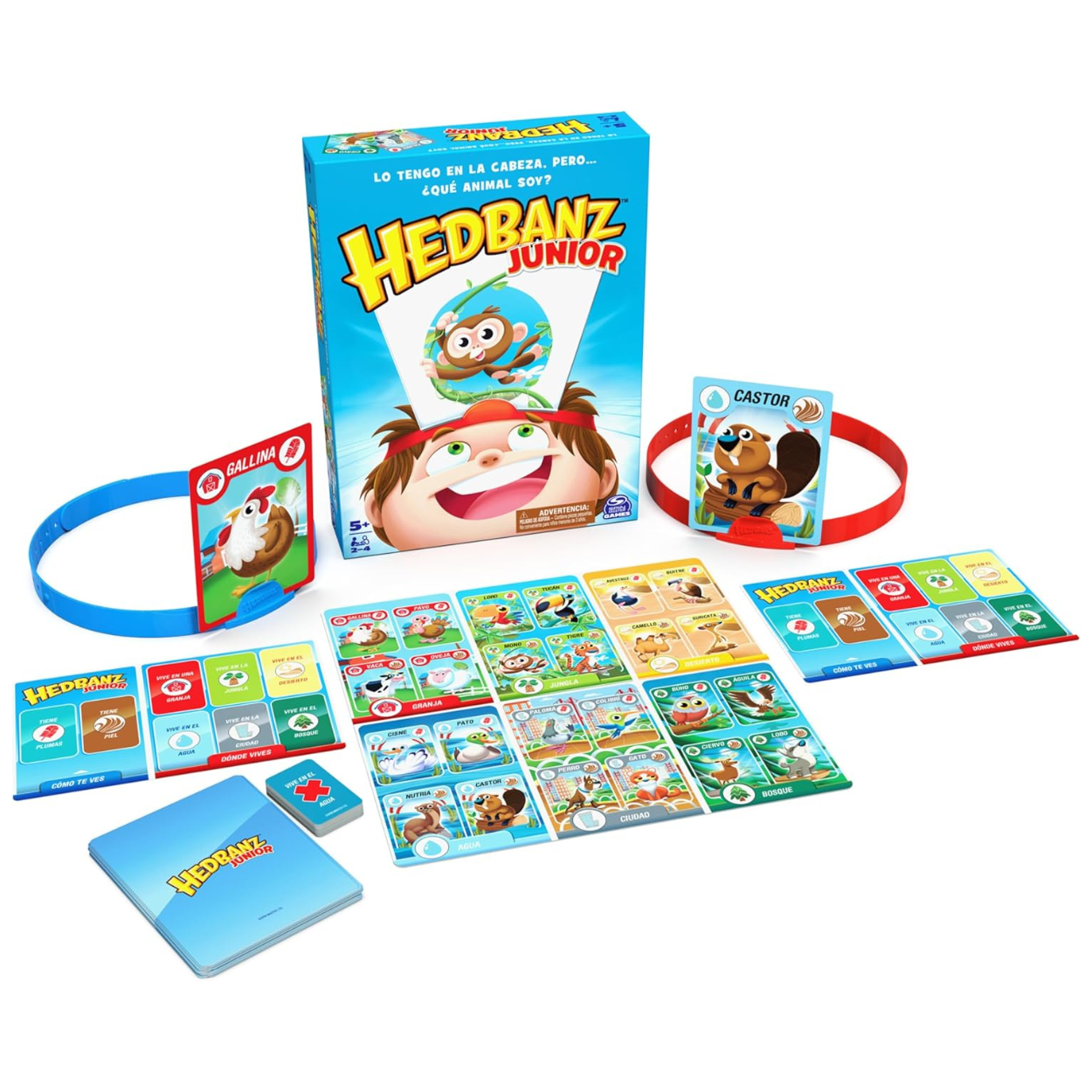 Hedbanz Jr juego de mesa