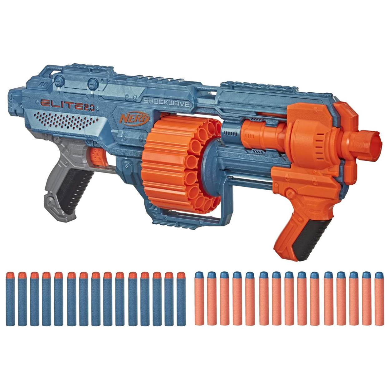 Nerf Elite 2.0 Shockwave RD15 Lanzador de Dardos