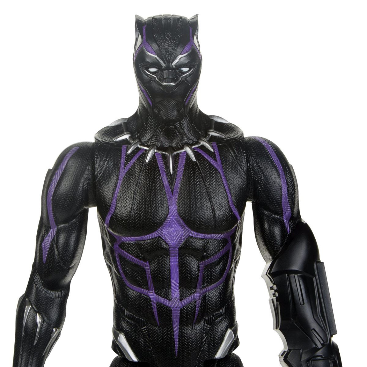 Figura Black Panther Titan Hero Power Fx Con Lanzador