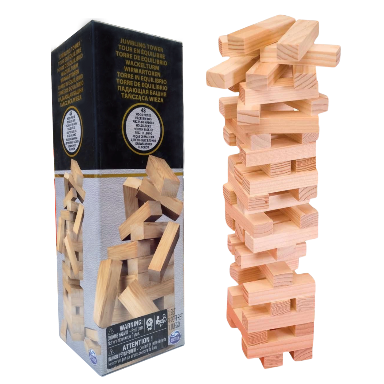 Torre de equilibrio Spin Master juego de mesa