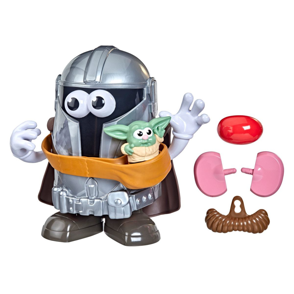 Sr. Cara de papa The Mandalorian Din Jarin y Grogu.