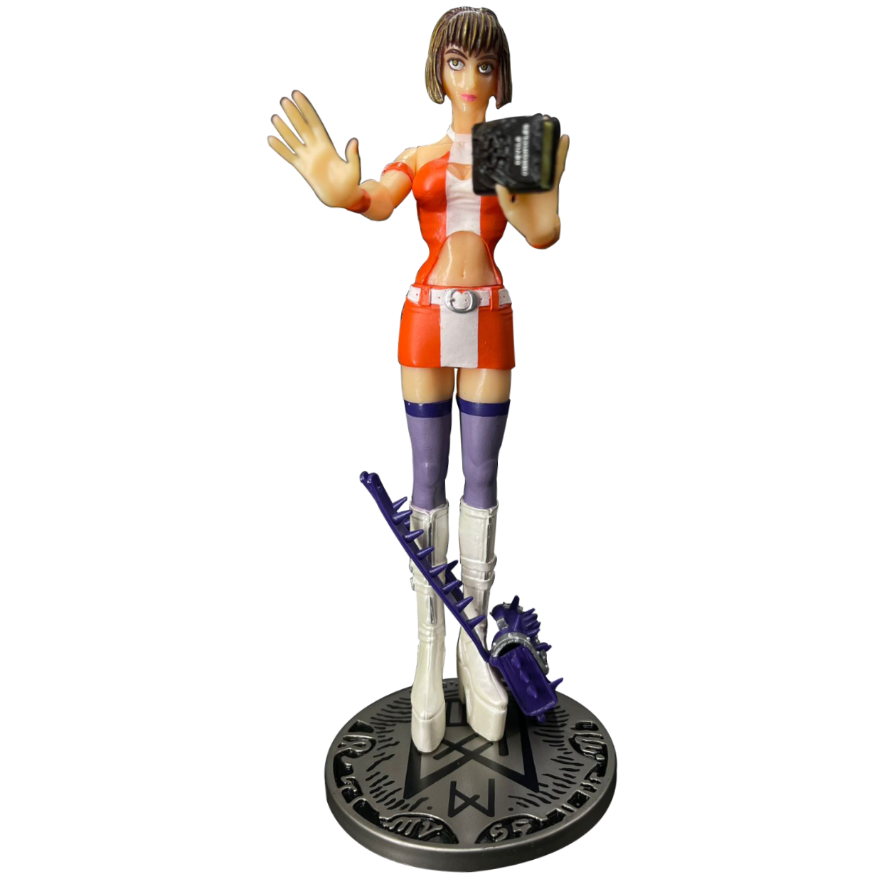 Devilam figura de acción Miki Makimura con Accesorios