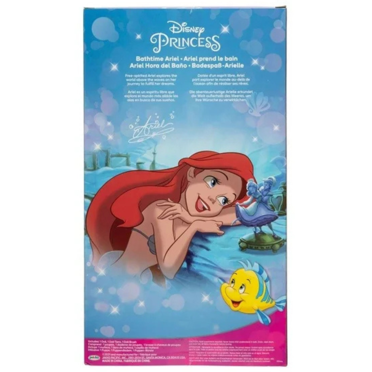 Disney La Sirenita Ariel hora del baño