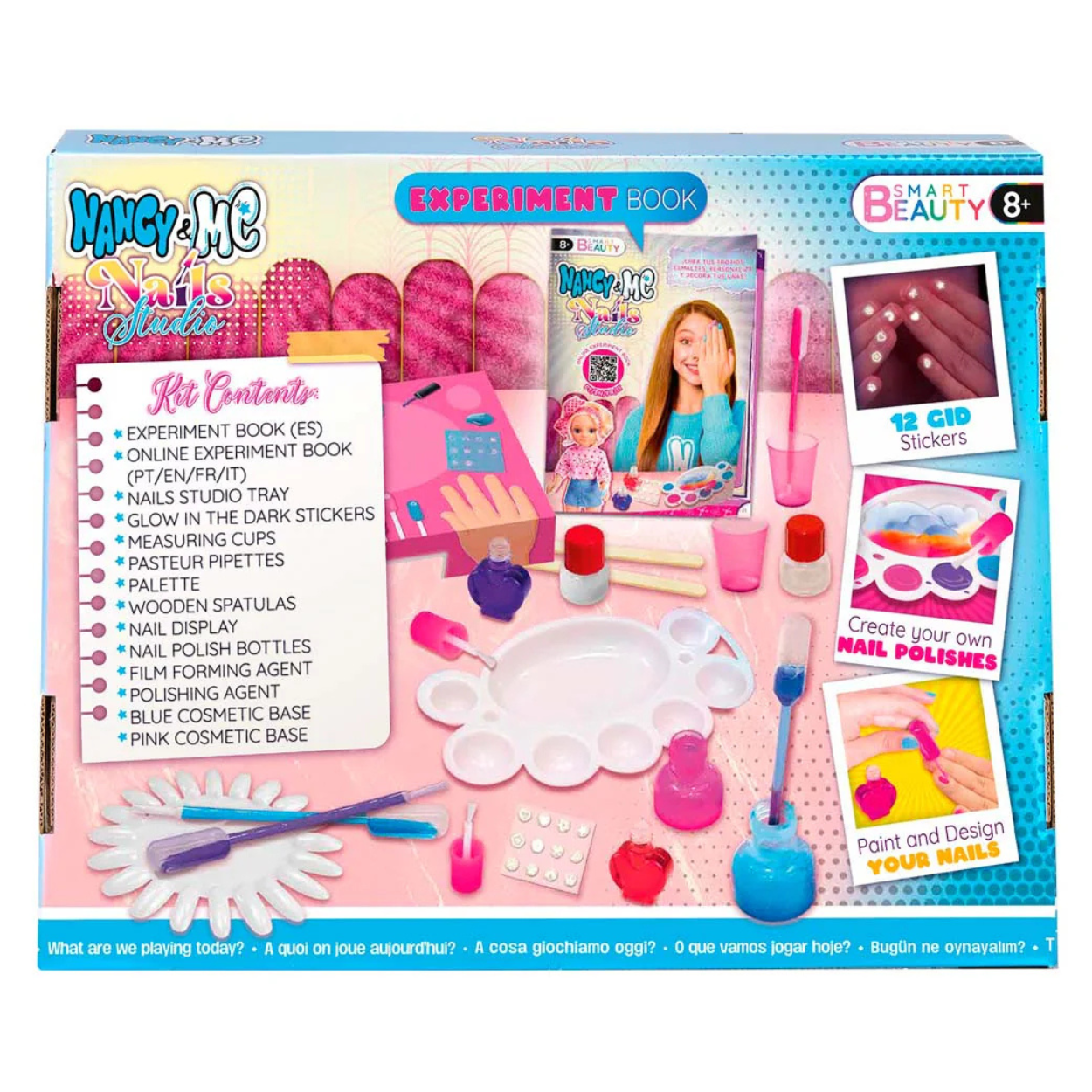 Nancy Nails Studio Set de uñas postizas para niñas