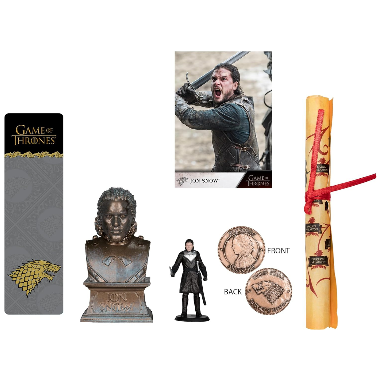 McFarlane Toys Caja de Colección Jon Snow Game of Thrones