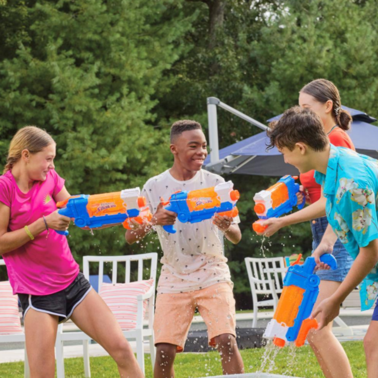 Nerf Super Soaker Flip & Fill Pistola de agua 887 ml