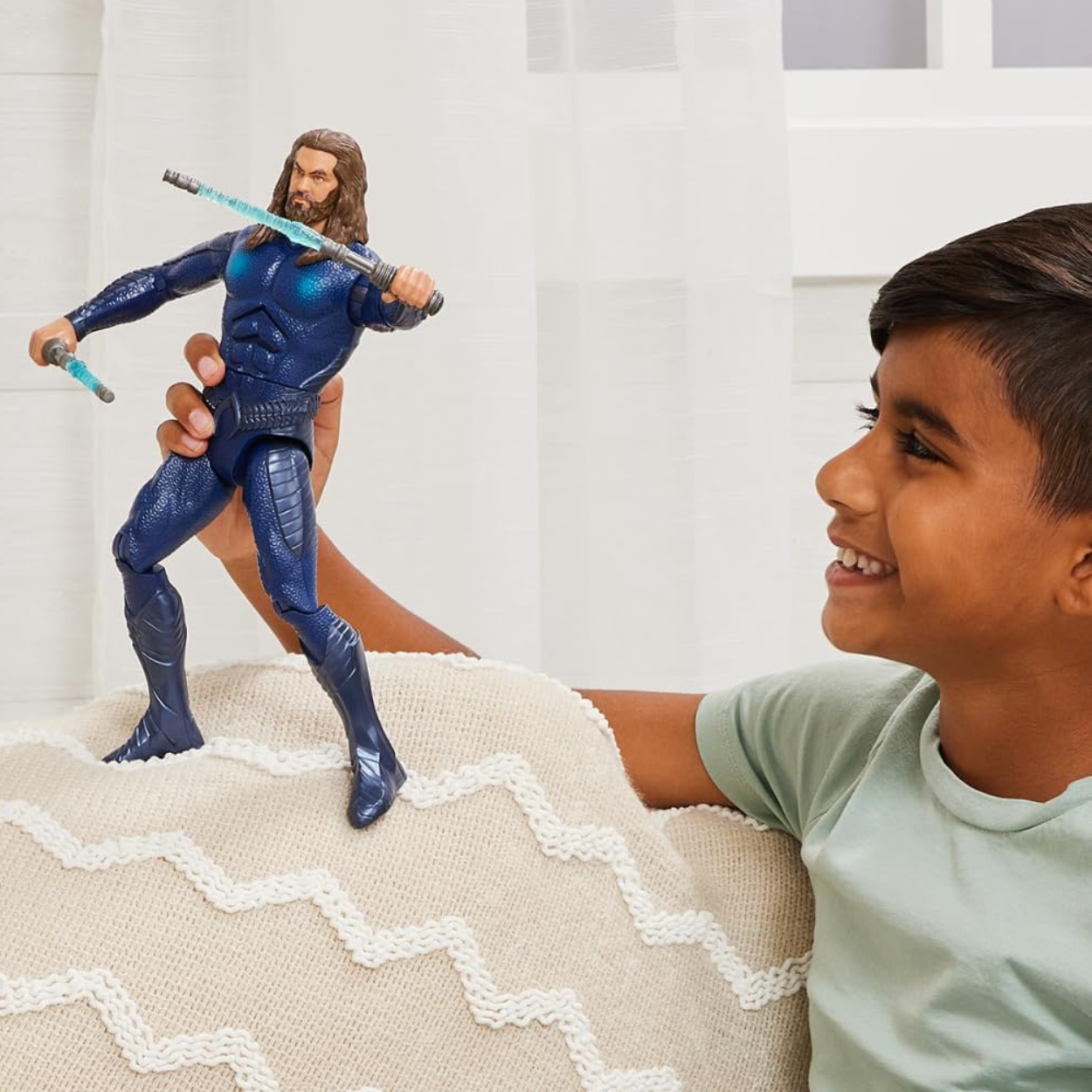 Aquaman y el Reino Perdido Double Strike Figura de acción