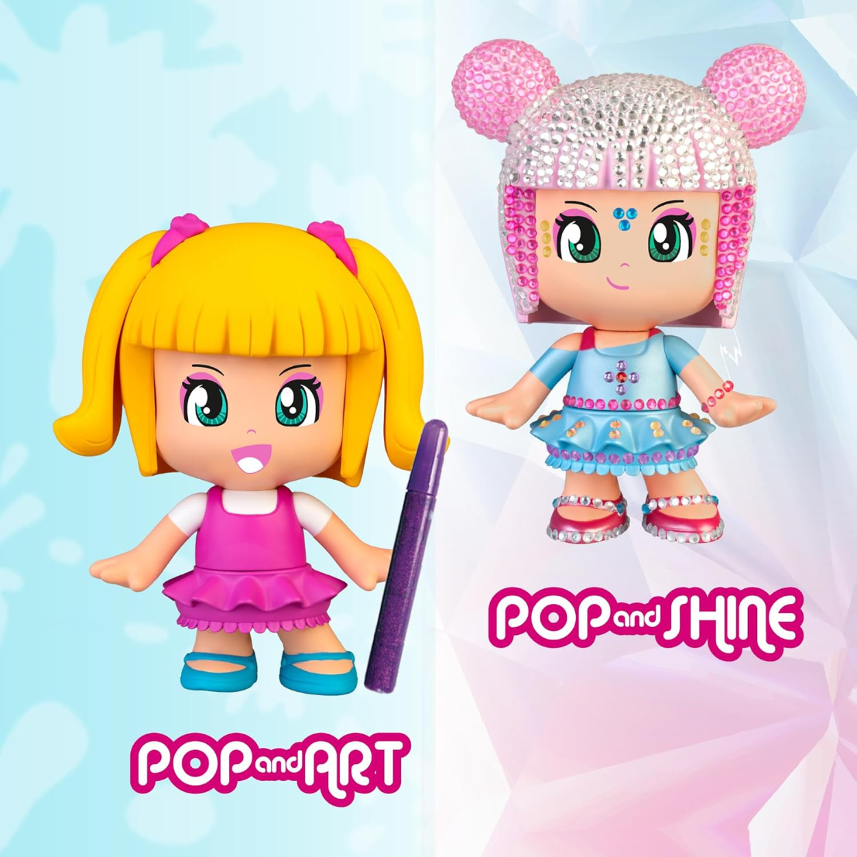 Pinypon Pop Art Muñeca para Decorar Famosa