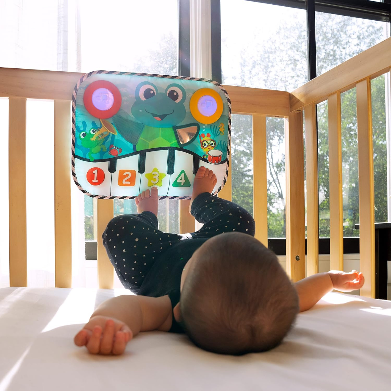 Baby Einstein Cojín Musical Neptuno Exploradores del Oceano Para Bebés