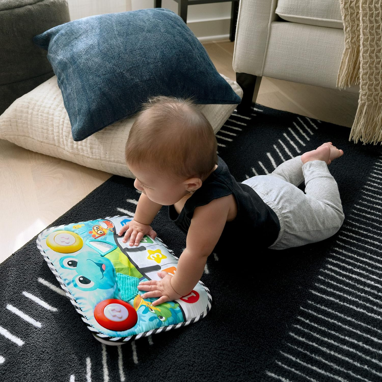 Baby Einstein Cojín Musical Neptuno Exploradores del Oceano Para Bebés