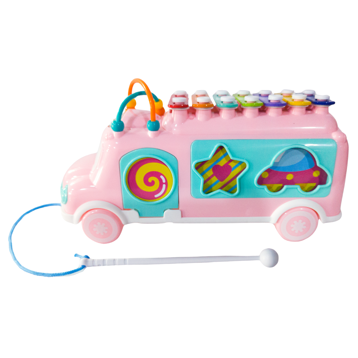 Autobús Musical Para Bebés con accesorios