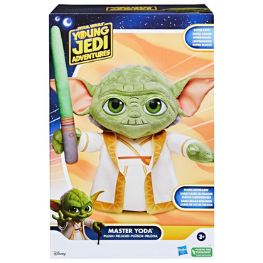 Star Wars Young Jedi Adventures Maestro Yoda de Felpa muñeco