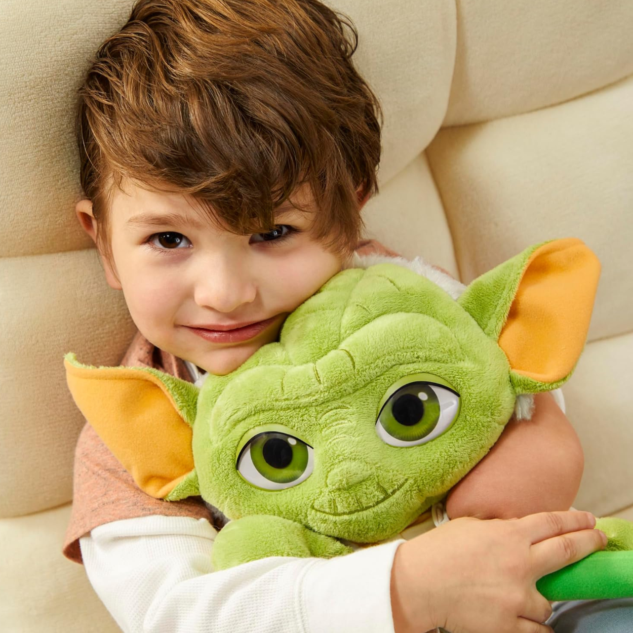 Star Wars Young Jedi Adventures Maestro Yoda de Felpa muñeco