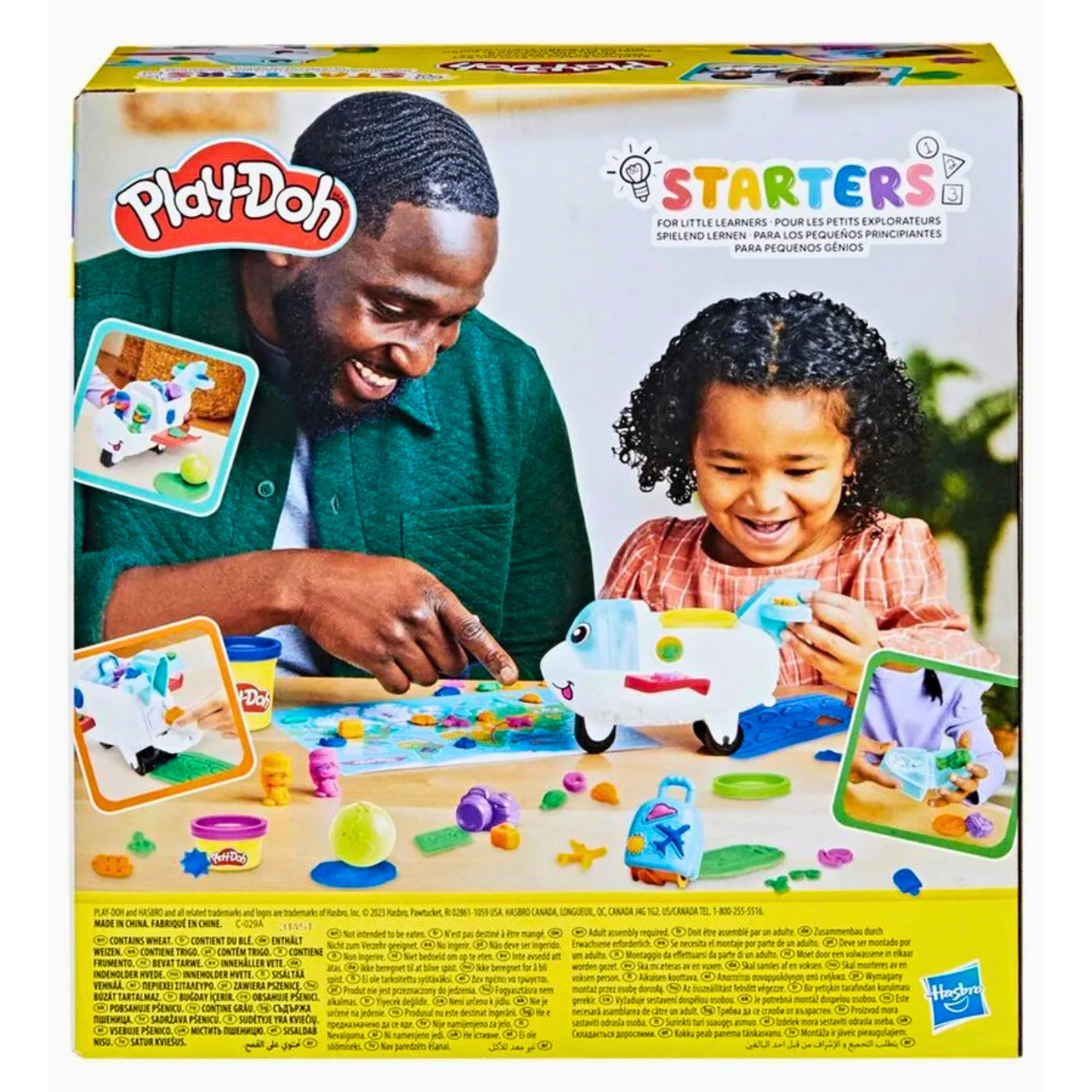 Play Doh Starters Primeras creaciones con el avión set de masilla moldeable
